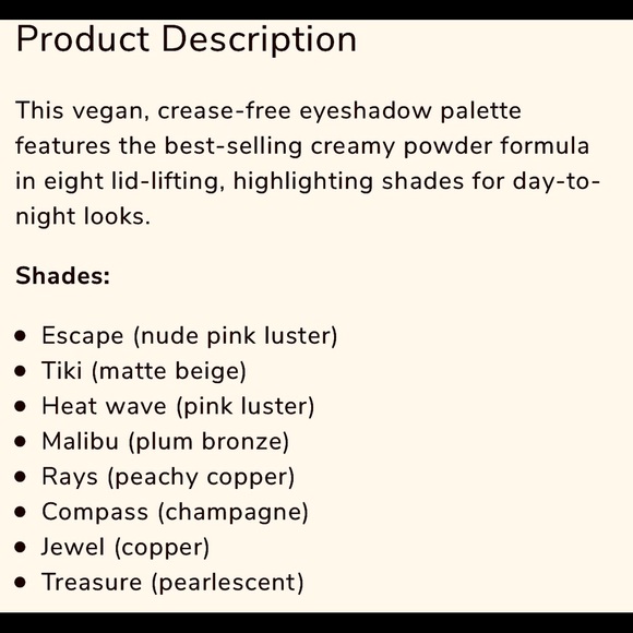 TARTE RAINFOREST OF THE SEA VOLUME III. NEW IN BOX - Picture 13 of 16